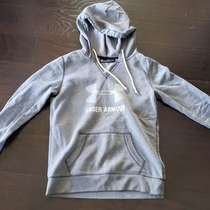 Women's under armor Gray hoodie extra small